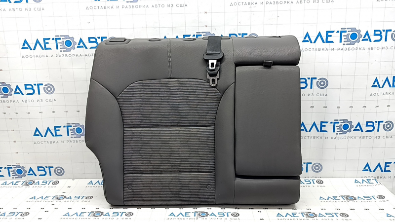 Rear seat row 2 upper right Kia Niro 17-22 HEV, PHEV combination gray, cloth, with belt and armrest, without headrests