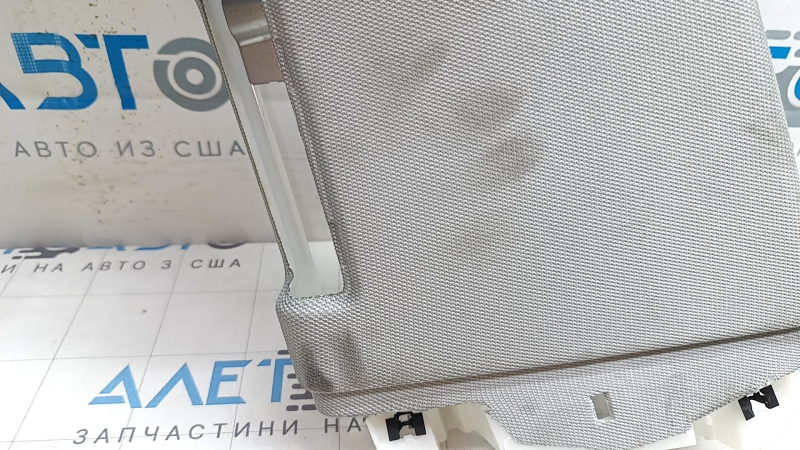 Left upper center pillar trim for Audi E-Tron 19-23, gray, dry-cleanable, scratches