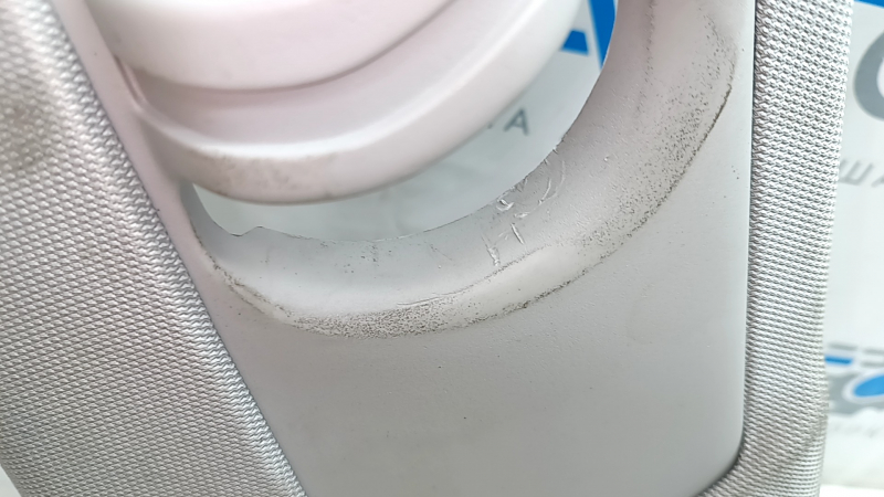 Left upper center pillar trim for Audi E-Tron 19-23, gray, dry-cleanable, scratches