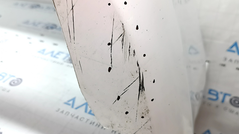 Front bumper, bare, Toyota Camry v50 12-14 USA LE XLE, white, scratches, dented, torn, broken fasteners