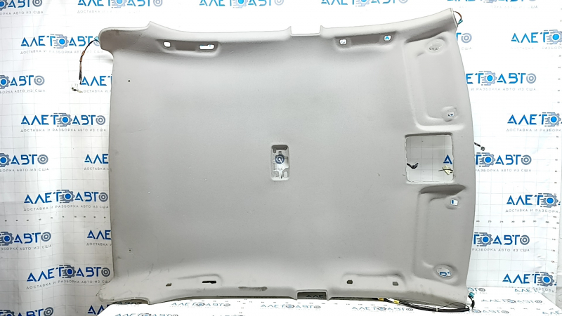 Headliner for Toyota Camry V50 12-14 USA without sunroof, gray, needs cleaning, creases, trimmed chips