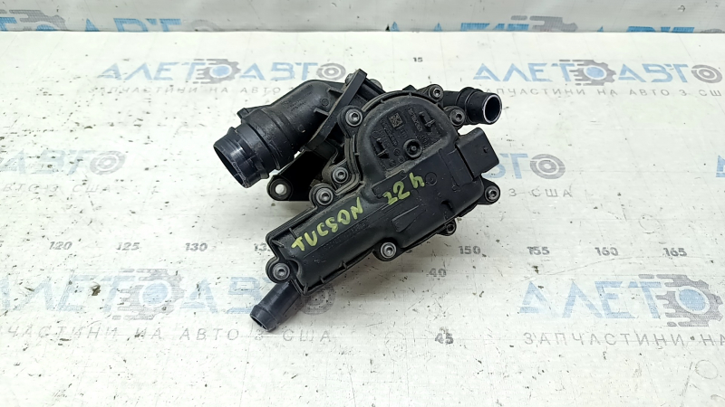 Thermostat housing assembly for Hyundai Tucson 2020-2024 1.6T HEV plastic