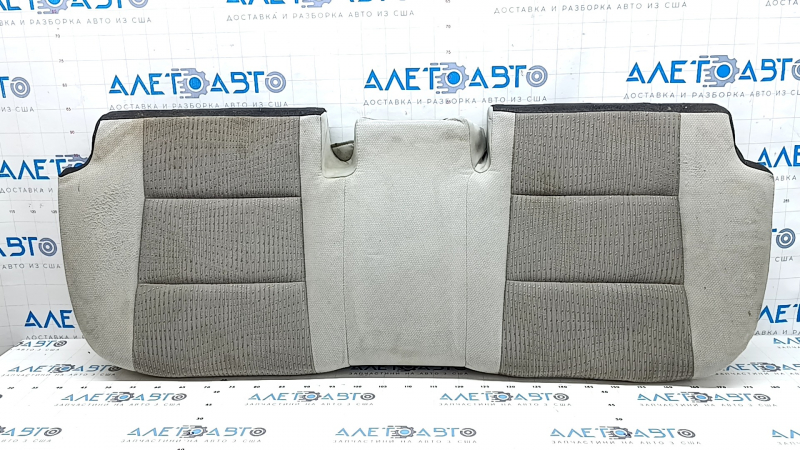 Rear seat cushion, 2nd row, Toyota Camry v50 12-14 USA, cloth, gray, worn, dry cleanable