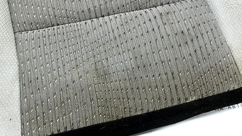 Rear seat cushion, 2nd row, Toyota Camry v50 12-14 USA, cloth, gray, worn, dry cleanable