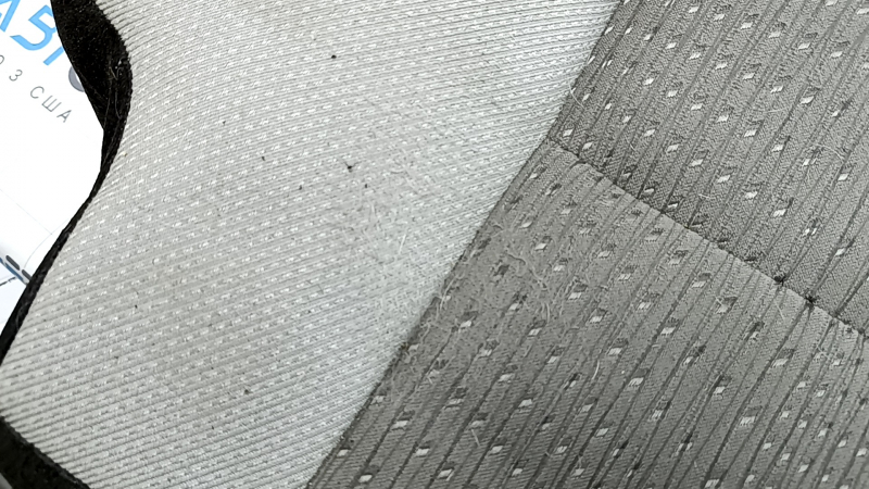 Rear seat cushion, 2nd row, Toyota Camry v50 12-14 USA, cloth, gray, worn, dry cleanable