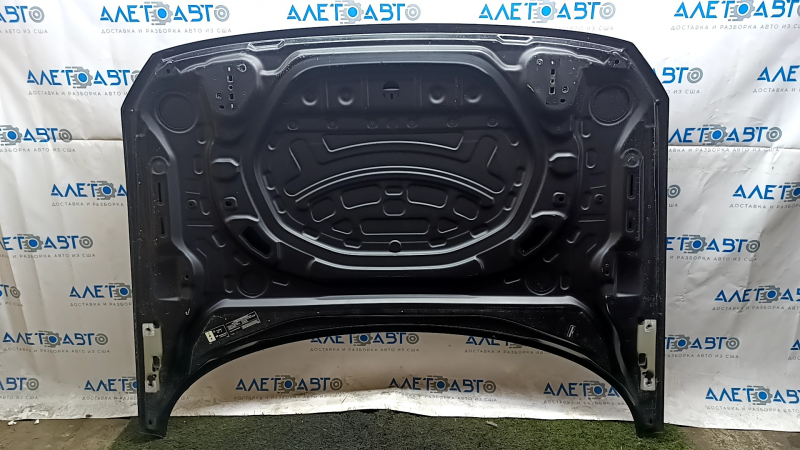 Polestar 2 21-25 steel hood, black, 019, scratches, chips