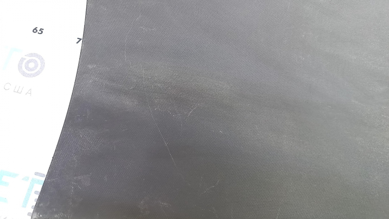 Upper trim of the trunk door of the VW Beetle 12-19, black, scratches, abrasions