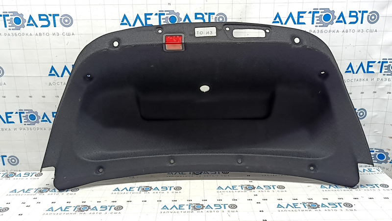 Mercedes C-class W205 15-19 black trunk lid trim with lamp, tear, worn