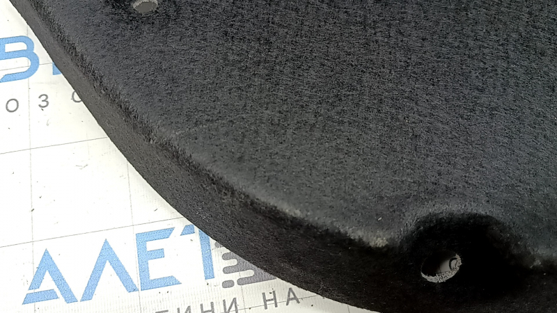 Mercedes C-class W205 15-19 black trunk lid trim with lamp, tear, worn