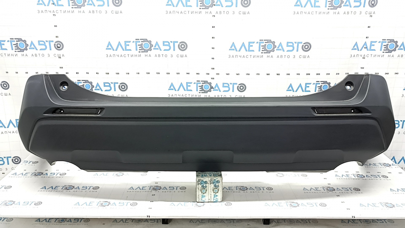 Rear bumper bare lower part Toyota Rav4 19-25 without parking sensors, structure, solid, scratches