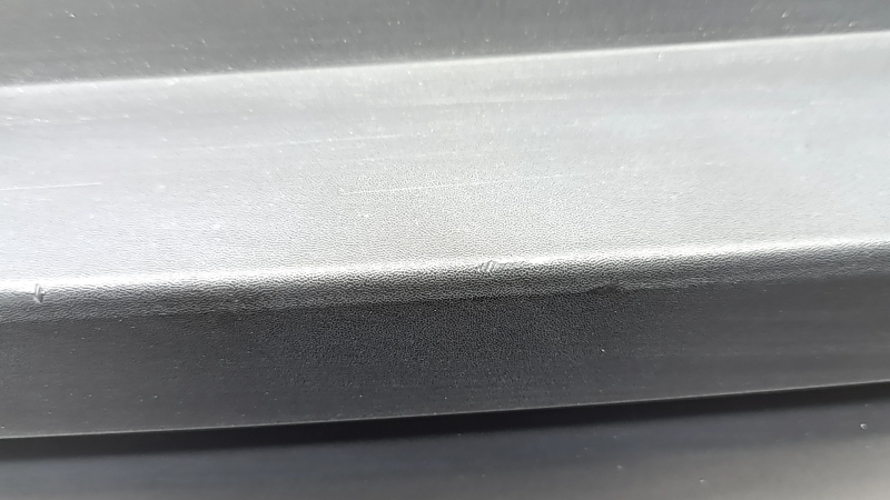 Rear bumper bare lower part Toyota Rav4 19-25 without parking sensors, structure, solid, scratches