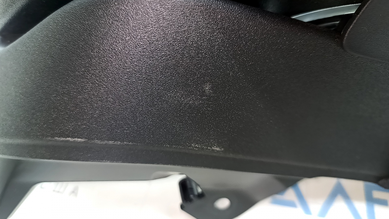 Upper right rear pillar trim for Polestar 2 21-25, black, with a belt, scuffs