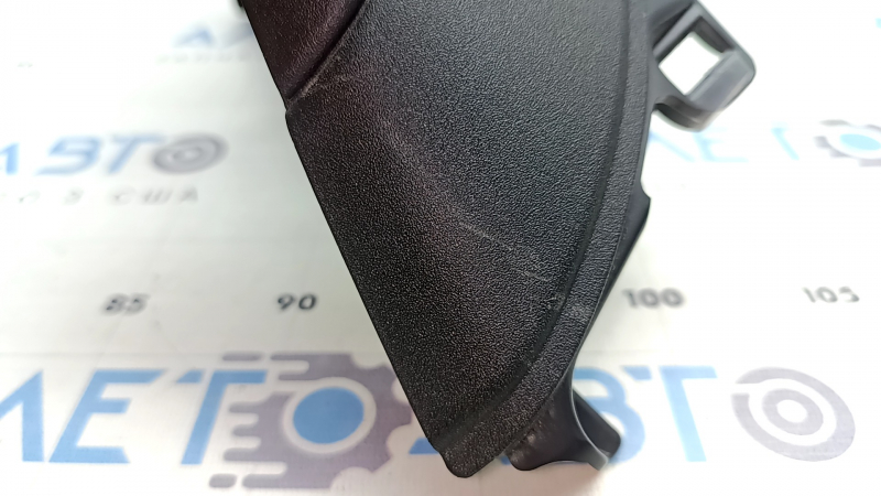 Upper right rear pillar trim for Polestar 2 21-25, black, with a belt, scuffs