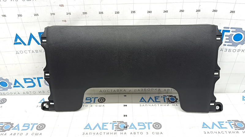 Rear center floor lining for Toyota Rav4 19-24 hybrid, black, scratches, worn