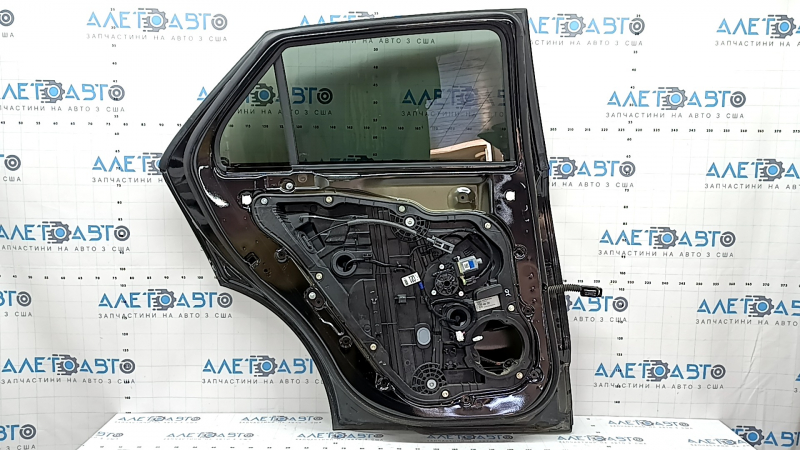 Rear left door assembly for Kia Niro 23-24, tinted, black ABP, dents