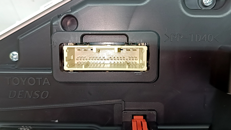 Toyota Rav4 22 2.5" instrument cluster, small display, hybrid, 38k, scratches