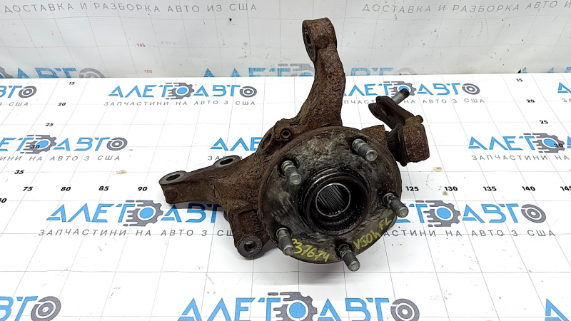 Front left axle with hub for Toyota Camry v50 12-14 hybrid USA, rusty, with ball joint