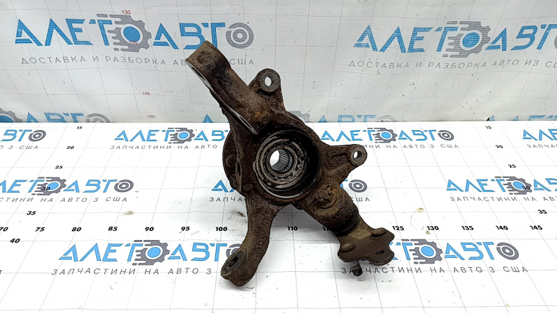 Front left axle with hub for Toyota Camry v50 12-14 hybrid USA, rusty, with ball joint