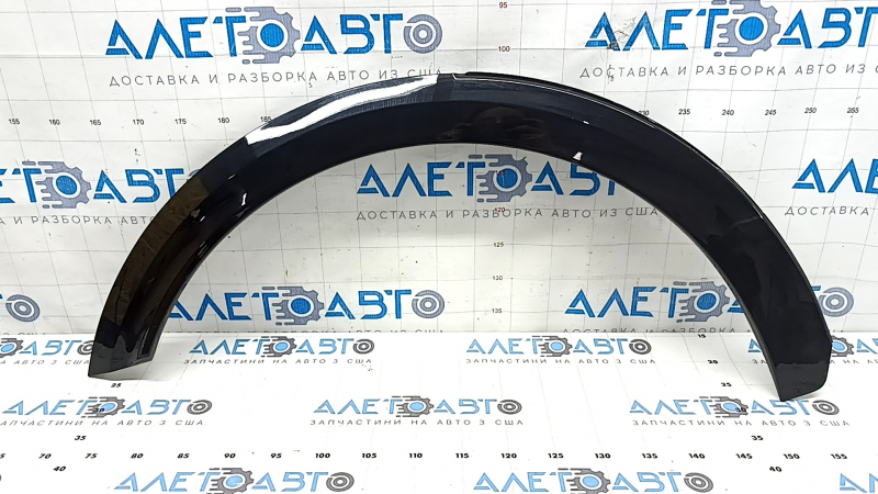 Rear right fender arch trim for Kia Niro 23-24, gloss black, scratches, broken mount, crack in mount