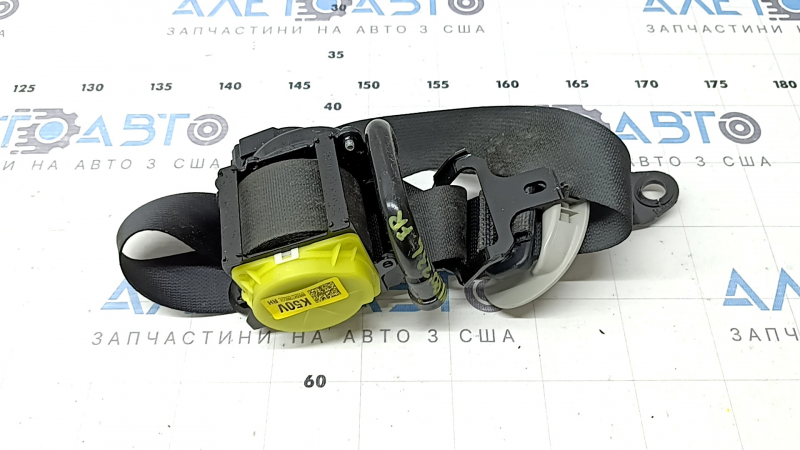 Kia Niro 23-24 HEV passenger seat belt, black, dry-cleanable