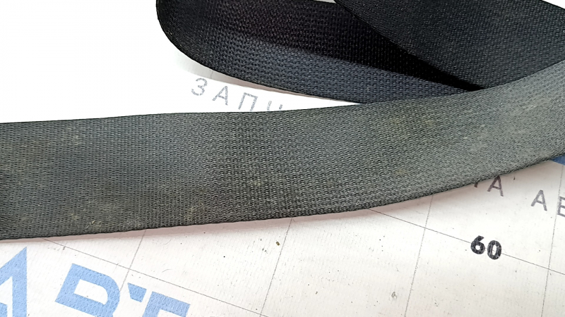 Kia Niro 23-24 HEV passenger seat belt, black, dry-cleanable