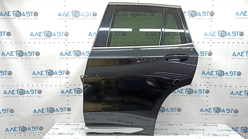 BMW X3 G01 18-21 keyless rear left door assembly, tinted, black 475M, with bumpers