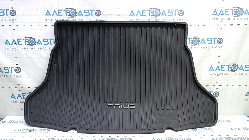 Toyota Prius 50 trunk mat, 16-22 mm rubber, black