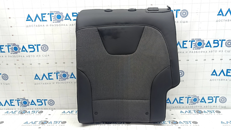Rear seat backrest, 2nd row, left, Kia Niro 23-24 HEV, combined, black, dents