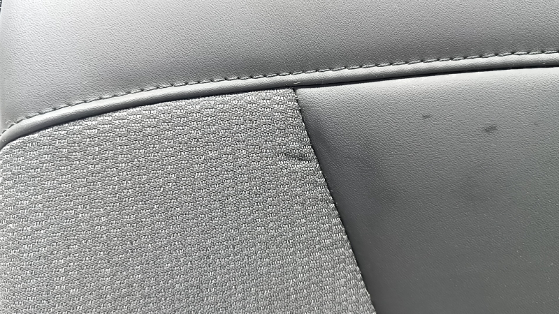 Rear seat backrest, 2nd row, left, Kia Niro 23-24 HEV, combined, black, dents