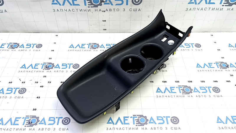 Toyota Prius 16-18 center console trim with cup holders, black, with scratches