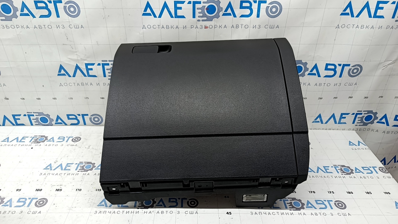 VW Tiguan 18-24 black glove compartment with CD changer, 2 parts, with handle