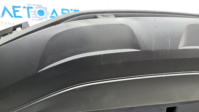 Front bumper lip for VW Tiguan 22-24, structure, for parking sensors, dented, scratches, non-standard holes