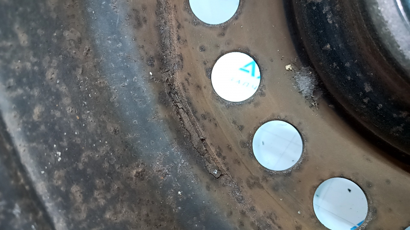 Wheel disk R16x6.5J 5*114.3 Toyota Camry v50 12-14 USA iron, rusty