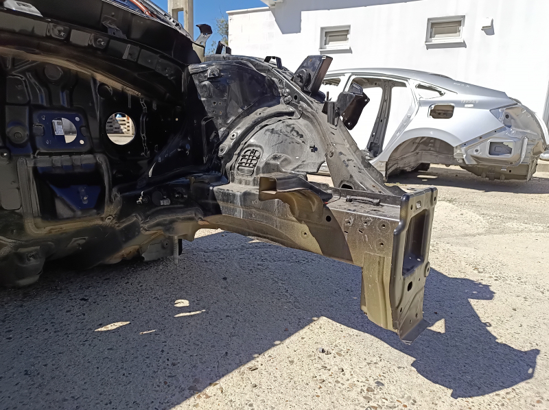 Front left quarter panel for Kia Niro 23-24 HEV, PHEV on the body, black