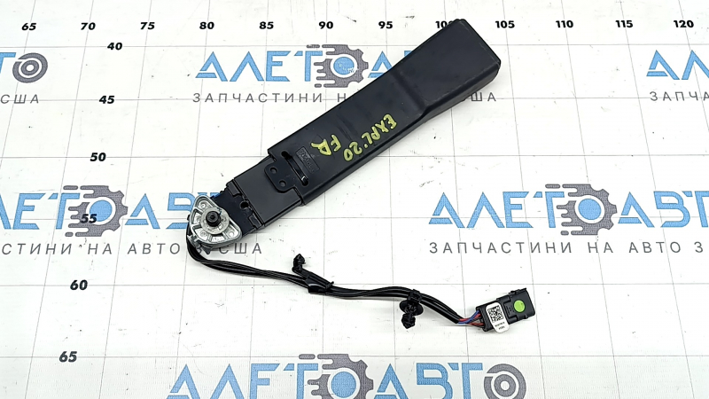 Ford Explorer 20-23 passenger seat belt latch, black, with wire and sensor