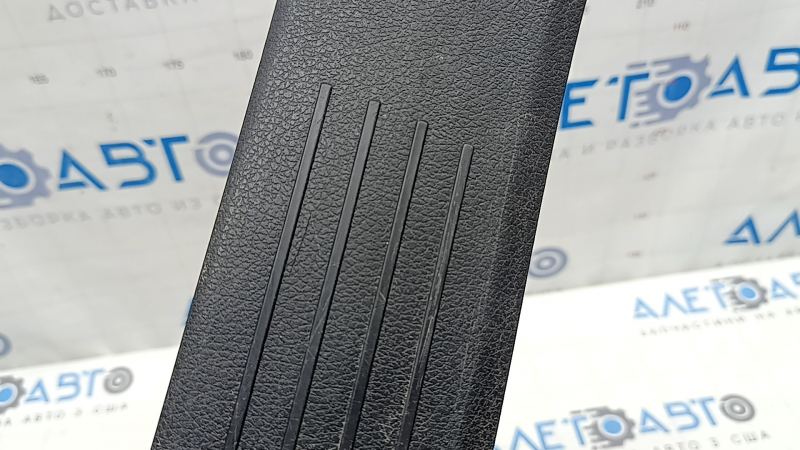 Inner front left door sill trim for Mercedes W167 GLE 350 450 20-24, black, scratches
