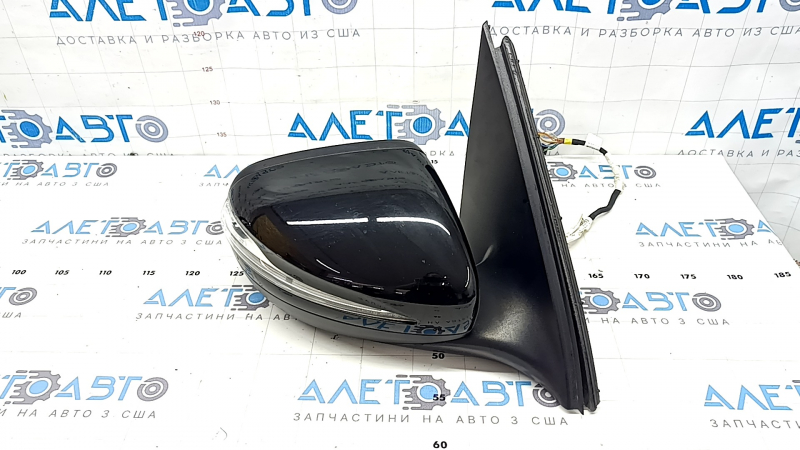 Right side mirror assembly Mercedes W167 GLE 350 450 20-23 8+8 turn signal, heated, BSM, backlight, black