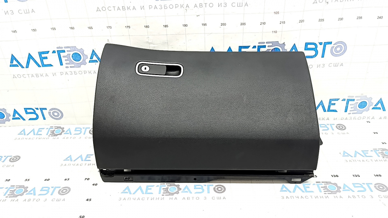 Glove box, glove compartment Mercedes W167 GLE 350 450 20-24 leather black, with lock, scratches