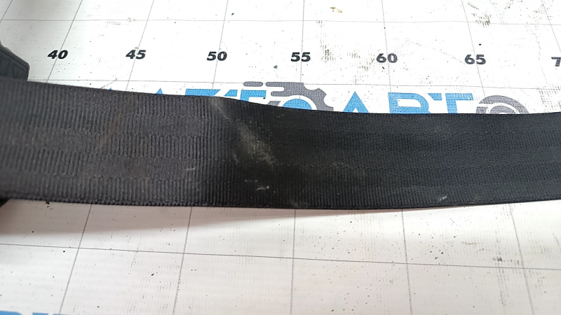Driver's seat belt with tensioner for VW Tiguan 22-24, black, water contact, tensioner, dry cleanable