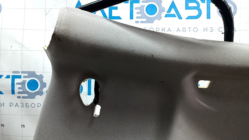 Honda Insight 19-22 gray headlining without sunroof, dry-cleanable, creased