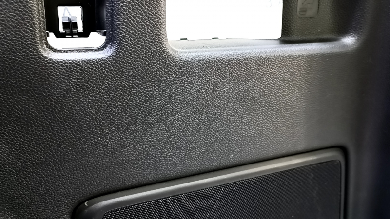 Right fender flare for Honda CRV 17-22, black, subwoofer-mounted, scratches