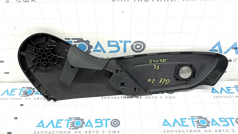 Driver's seat trim, lower left, Mercedes W167 GLE 350 450 20-24, 2 parts, black, scratches