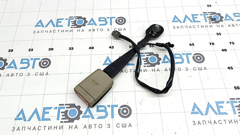 Jeep Grand Cherokee WK2 19-22 passenger seat belt latch, beige, with sensor