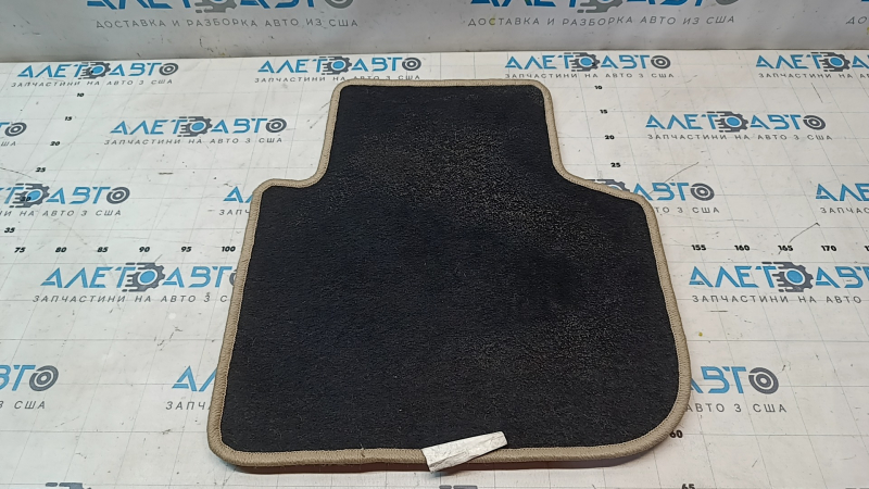 Rear right interior mat for VW Passat B7 12-15 USA, beige cloth