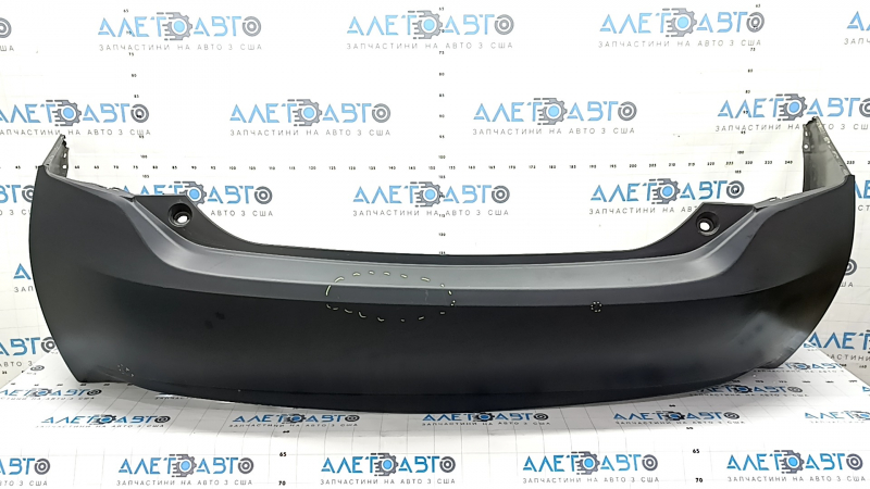 Rear bumper bare Toyota Prius 30 10-15 black, Taiwan, scratches, dents, cracks
