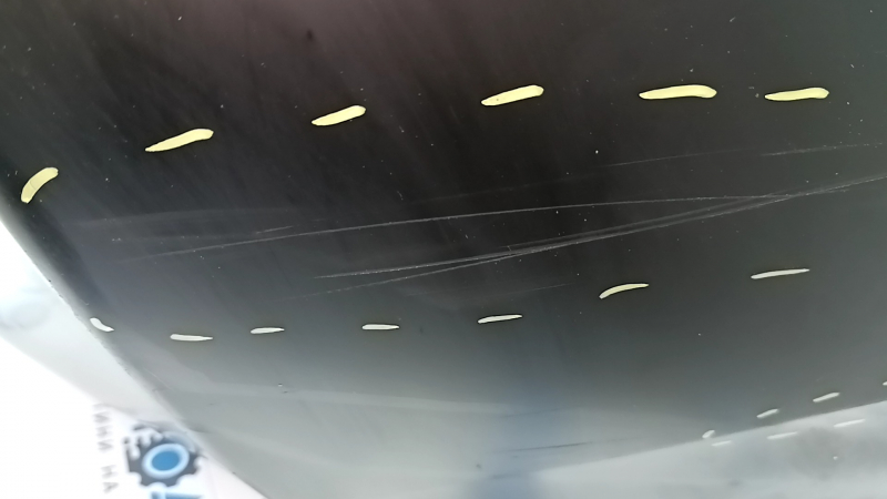 Rear bumper bare Toyota Prius 30 10-15 black, Taiwan, scratches, dents, cracks