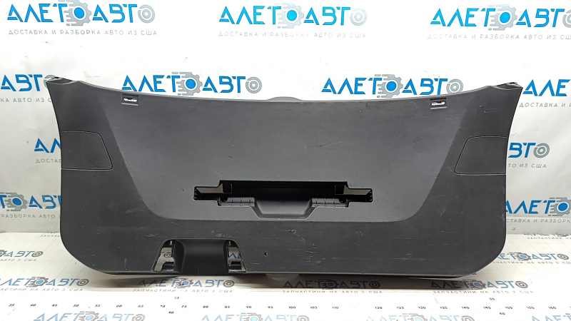 Lower tailgate trim for Volkswagen ID.4 21-22, black, no handle, scratches