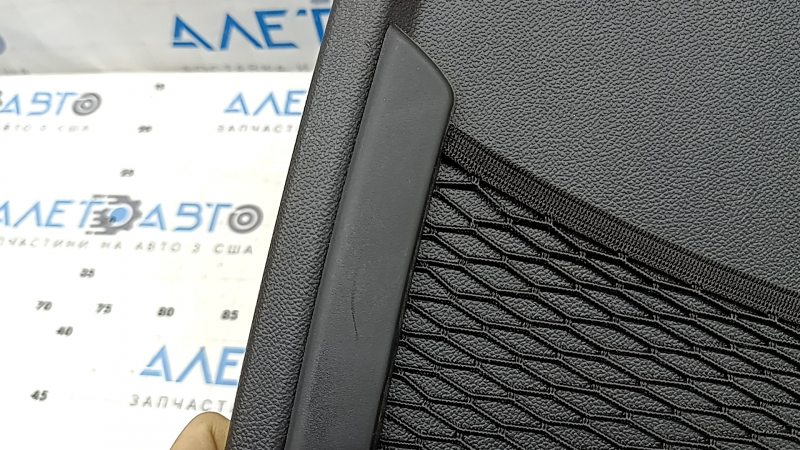 Alfa Romeo Stelvio 18-25 rear passenger seat trim, black, scratches, broken mount