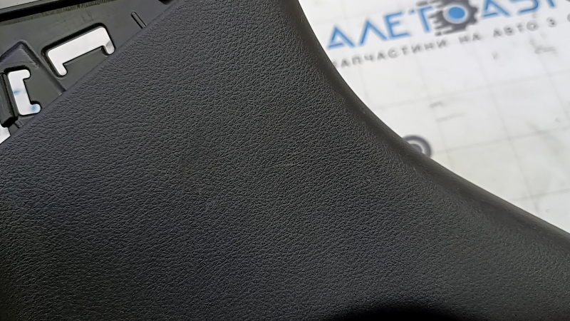 Right upper arch trim for a 2022 Nissan Rogue Sport, black, scratches