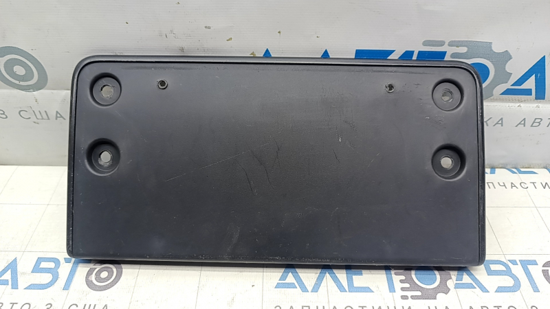 Volkswagen ID.4 front bumper license plate holder with 21-22 screw holes